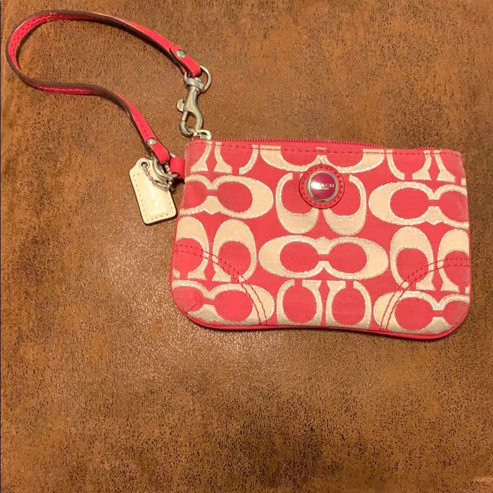Coach wristlet